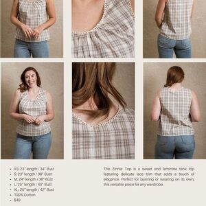 Neuflora zinnia Tank Top size large